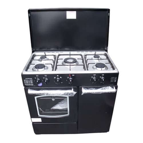 Free Standing 5 Burner Gas Cooking Range with Oven